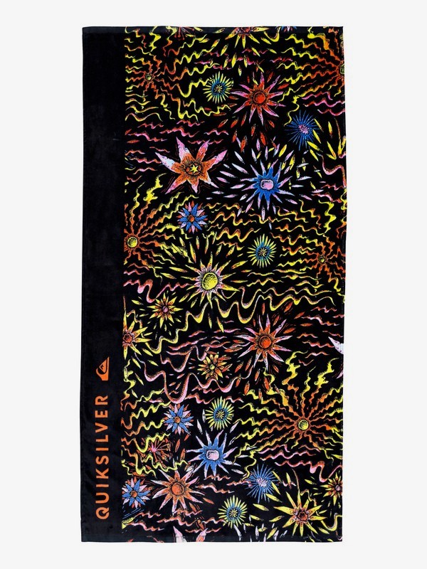 quiksilver, Freshness Beach Towel, BLACK (kvj6) 0 Freshness Beach Towel Black EQYAA03602 Quiksilver