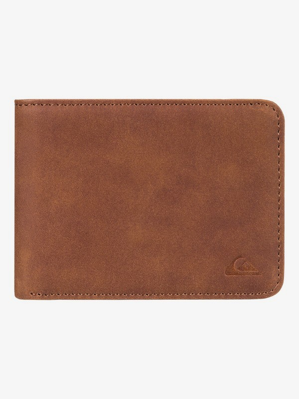 quiksilver, Vintage Bi-Fold Wallet, TAN LEATHER (cpy0) 0 Vintage Bi-Fold Wallet EQYAA03649 Quiksilver