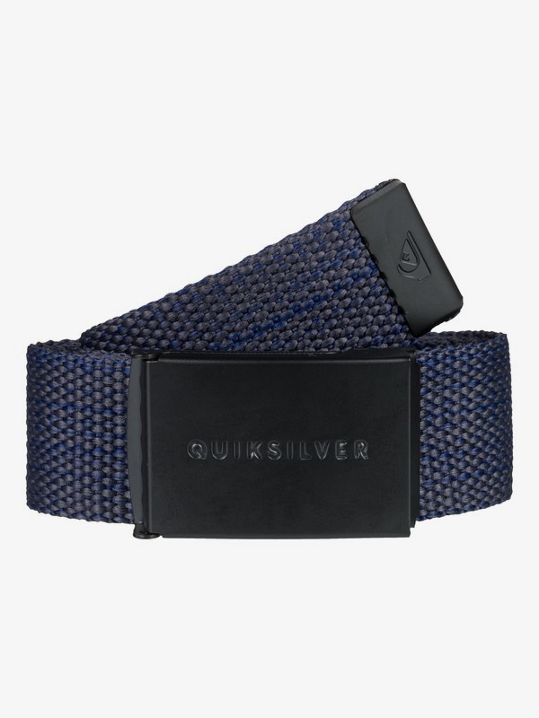 quiksilver, Principle Webbing Belt, BLUE NIGHTS HEATHER (bsth) 0 Principle Webbing Belt Blue EQYAA03662 Quiksilver