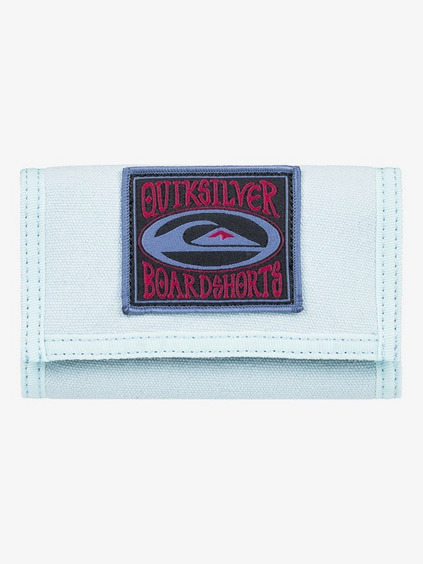 quiksilver, Everywear - Tri-Fold Wallet, STONE WASH (bkj0) 0 Everywear - Tri-Fold Wallet Blue EQYAA03709 Quiksilver