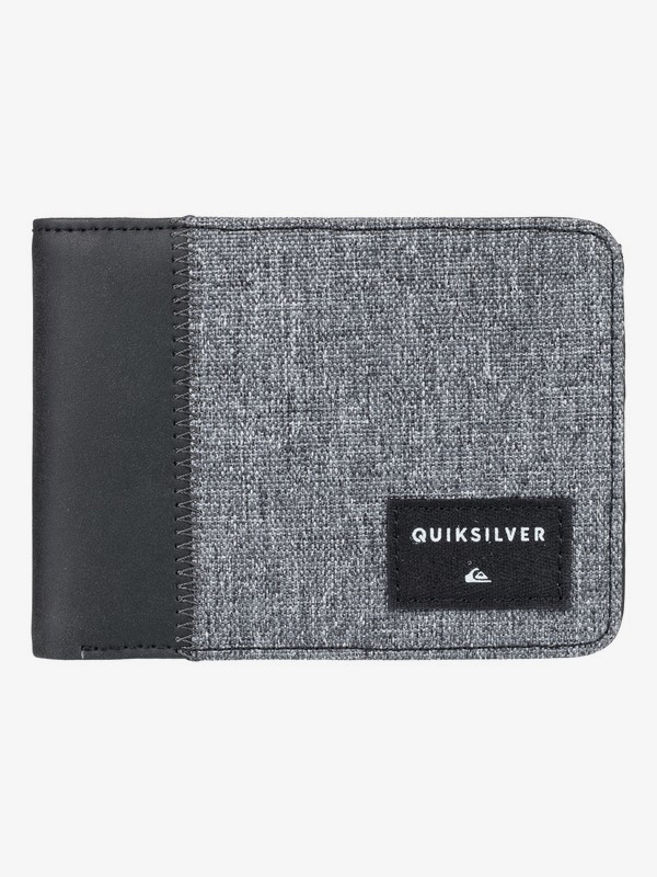 quiksilver, Cartera Doble Slim Vintage Plus, LIGHT GREY HEATHER (sjsh) 0 Cartera Doble Slim Vintage Plus Gris EQYAA03722 Quiksilver