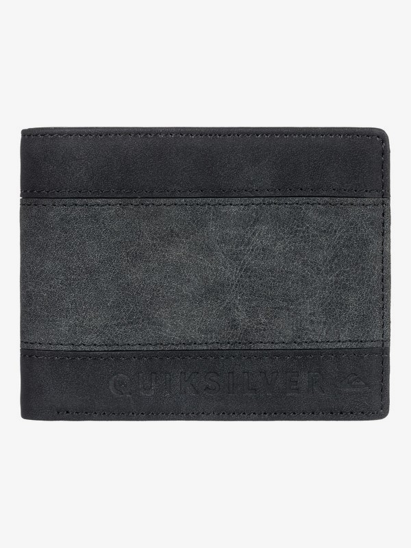 quiksilver, Cartera Doble Supply, BLACK (kvj0) 0 Cartera Doble Supply Negro EQYAA03725 Quiksilver