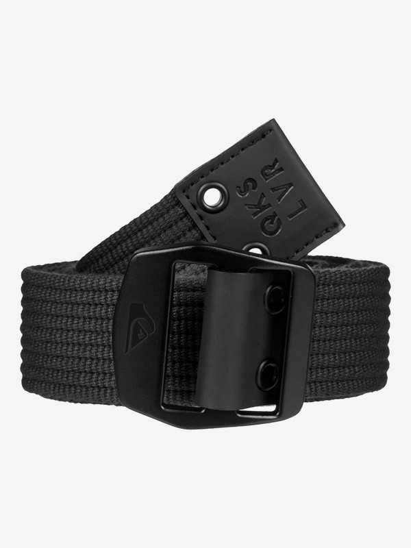 quiksilver, Ocean Origami Webbing Belt, BLACK (kvj0) 0 Ocean Origami Webbing Belt Black EQYAA03736 Quiksilver