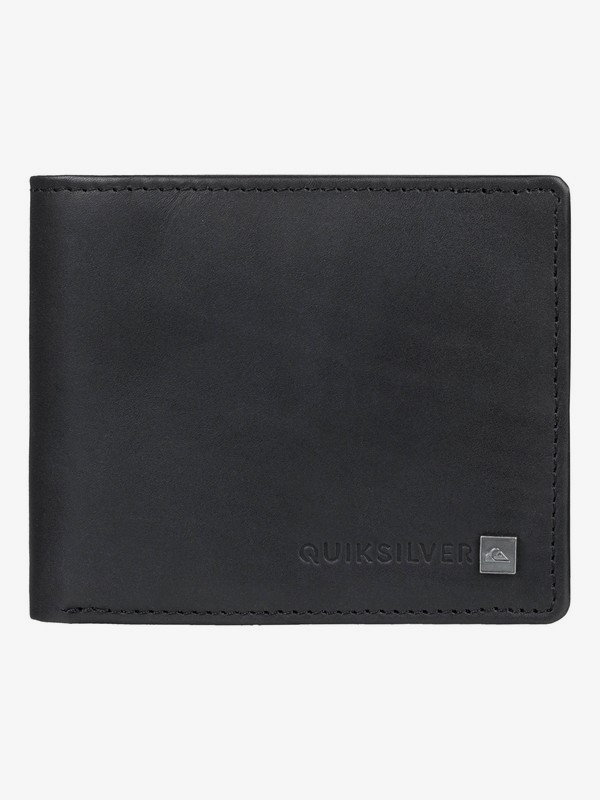 quiksilver, Curvecutter - Tri-Fold Wallet, BLACK (kvj0) 0 Curvecutter - Tri-Fold Wallet Black EQYAA03746 Quiksilver
