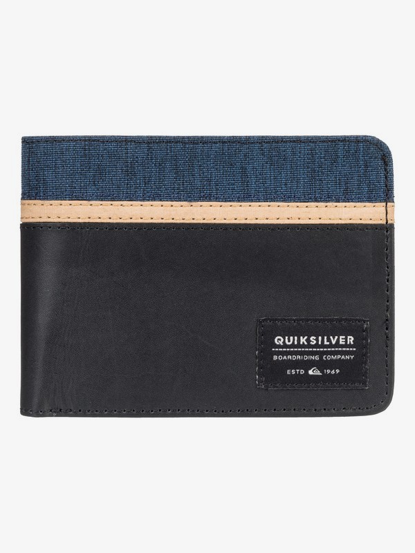 quiksilver, Reef Break - Cartera de Doble Hoja, BLACK (kvj0) 0 Reef Break - Cartera de Doble Hoja Negro EQYAA03759 Quiksilver