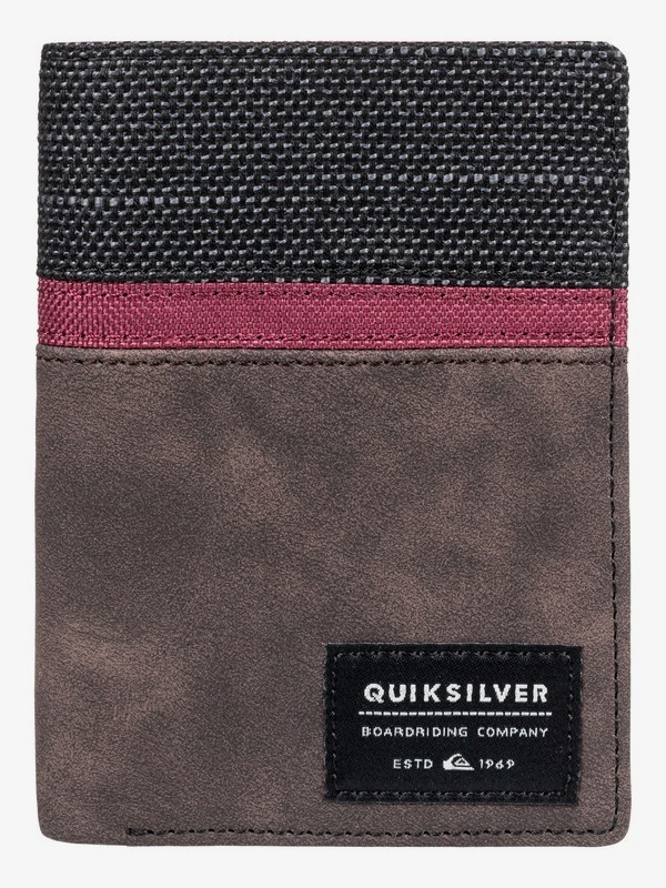 quiksilver, Stormery - Bi-Fold Wallet, CHOCOLATE BROWN (csd0) 0 Stormery - Bi-Fold Wallet Brown EQYAA03761 Quiksilver