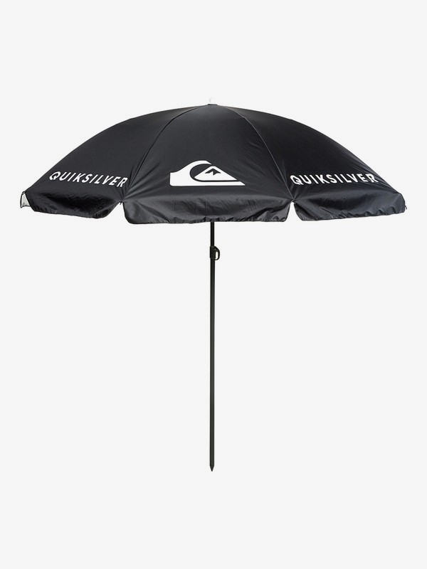 quiksilver, Sun Umbrella UPF 100 Beach Umbrella, BLACK (kvj0) 0 Sun Umbrella UPF 100 Beach Umbrella Black EQYAA03767 Quiksilver