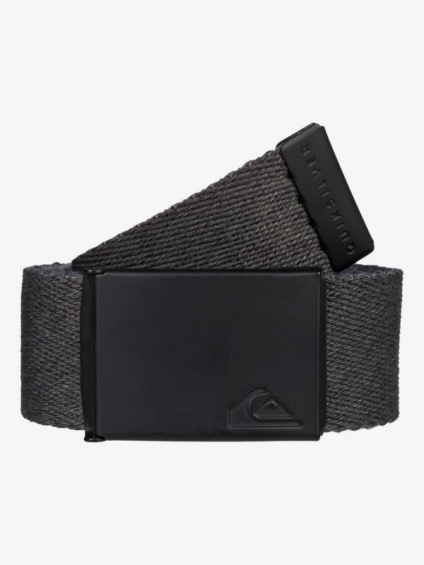quiksilver, Cinturón de Cinta Tejida -The Jam, RAVEN HEATHER (ksqh) 0 Cinturón de Cinta Tejida -The Jam Negro EQYAA03791 Quiksilver