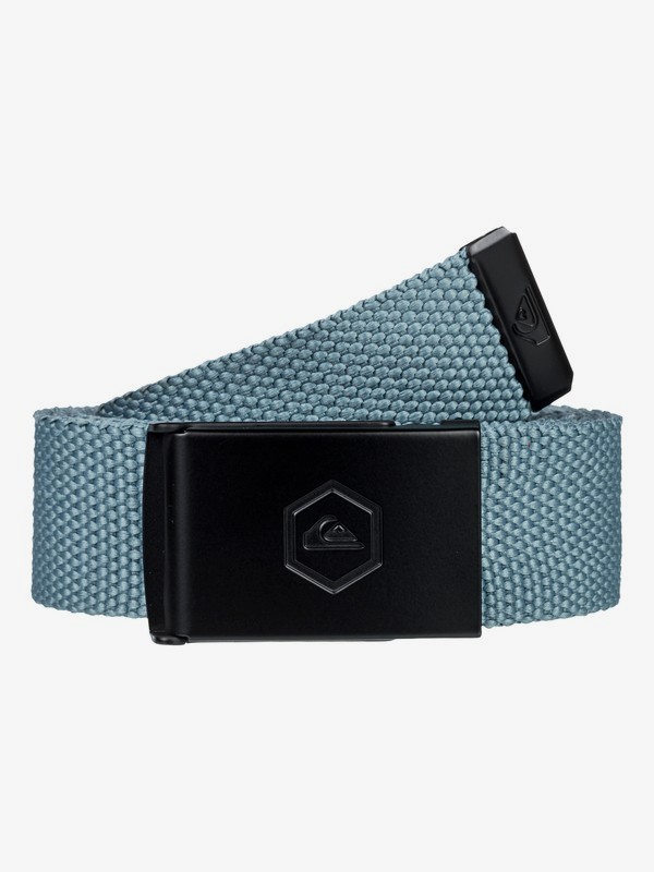 quiksilver, Principle Webbing Belt, BLUE NIGHTS HEATHER (bsth) 0 Principle Webbing Belt Blue EQYAA03792 Quiksilver