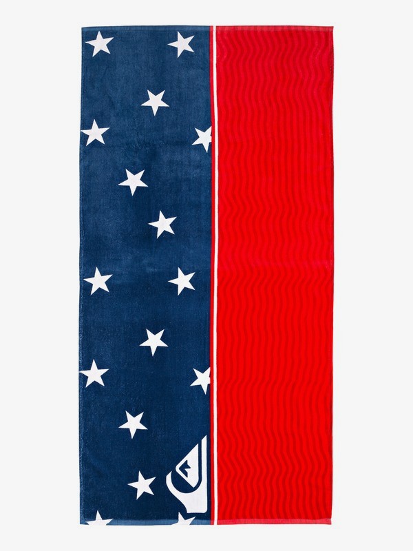 quiksilver, 4th Of July Beach Towel, NAVY BLAZER (byj0) 0 4th Of July Beach Towel Blue EQYAA03799 Quiksilver