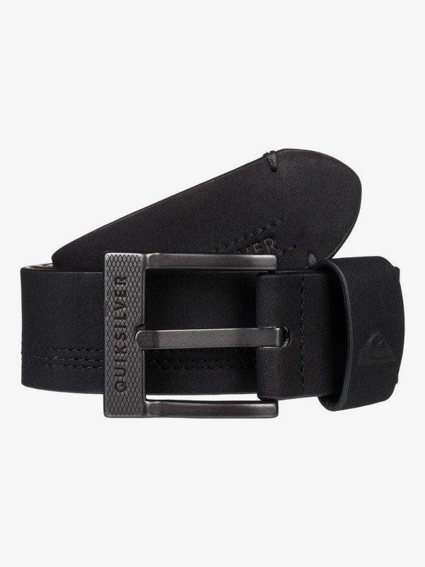 quiksilver, Stitchy Update Faux Leather Belt, BLACK (kvj0) 0 Stitchy Update Faux Leather Belt Black EQYAA03831 Quiksilver