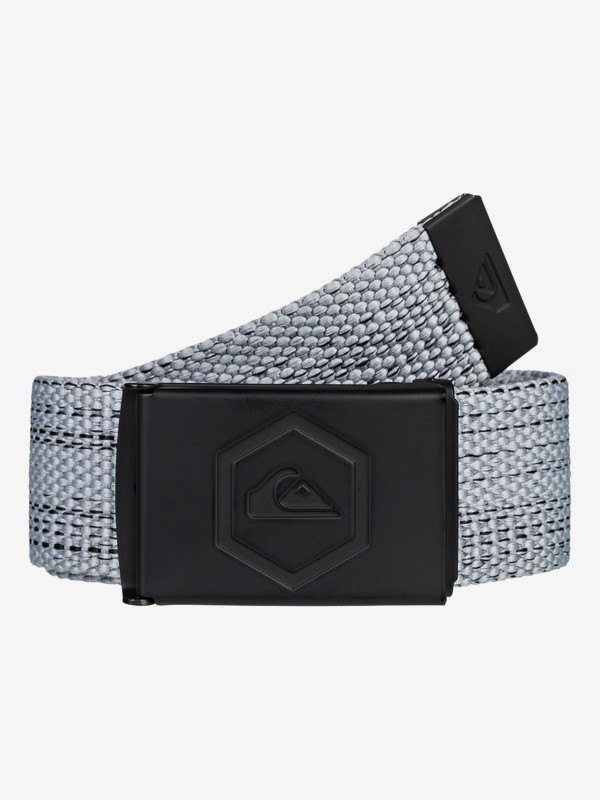 quiksilver, Principle Webbing Belt, MEDIUM GREY HEATHER (kpvh) 0 Principle Webbing Belt Black EQYAA03840 Quiksilver