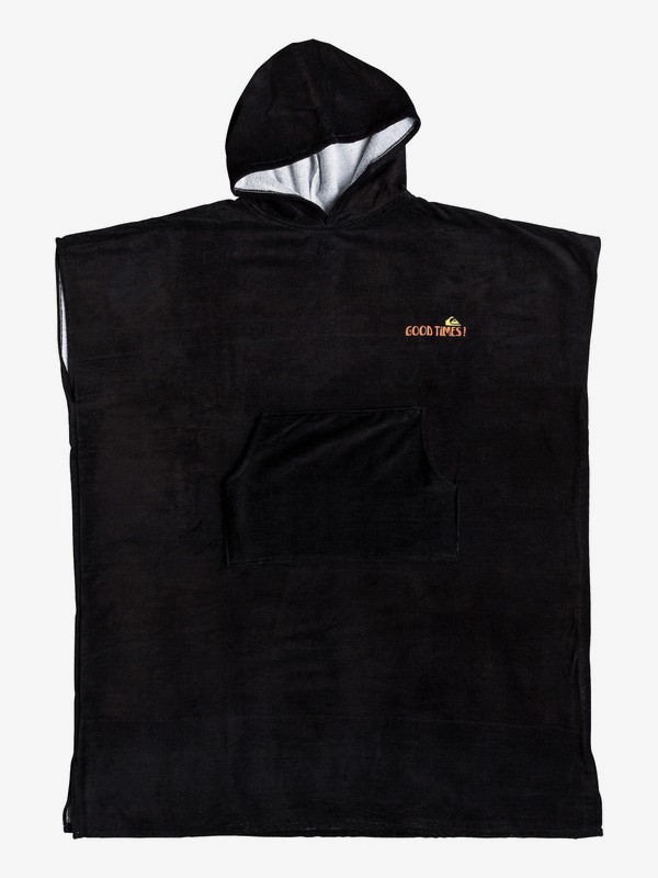 quiksilver, Hoody Towel - Surf Poncho, TARMAC (kta0) 0 Hoody Towel - Surf Poncho Black EQYAA03842 Quiksilver