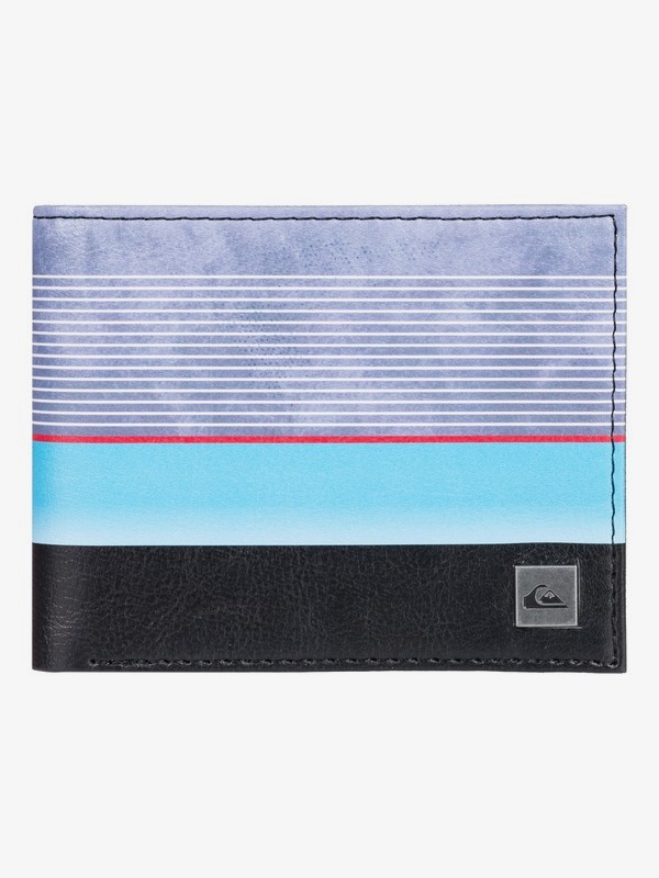 quiksilver, Freshness Bi-Fold Leather Wallet, HIBISCUS (rmz0) 0 Freshness Bi-Fold Leather Wallet Red EQYAA03849 Quiksilver