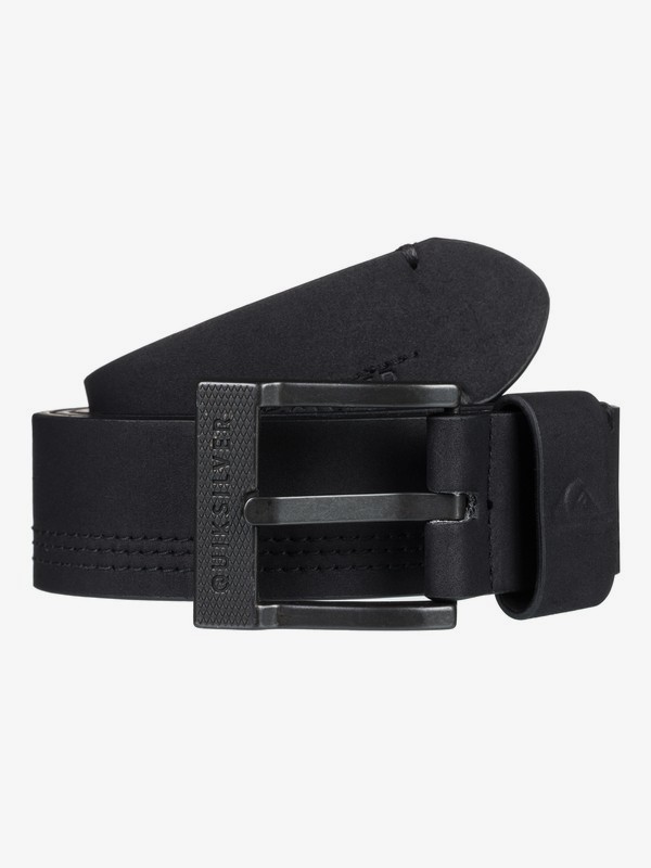 quiksilver, Stitchy Faux Leather Belt, BLACK (kvd0) 0 Stitchy Faux Leather Belt Black EQYAA03855 Quiksilver