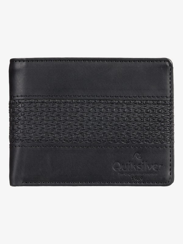 quiksilver, Wavegarden Bi-Fold Wallet, BLACK (kvd0) 0 Wavegarden Bi-Fold Wallet Black EQYAA03864 Quiksilver