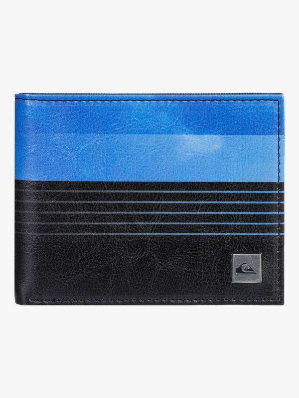 quiksilver, Freshness Bi-Fold Wallet, MOONLIT OCEAN (byk6) 0 Freshness Bi-Fold Wallet Blue EQYAA03867 Quiksilver