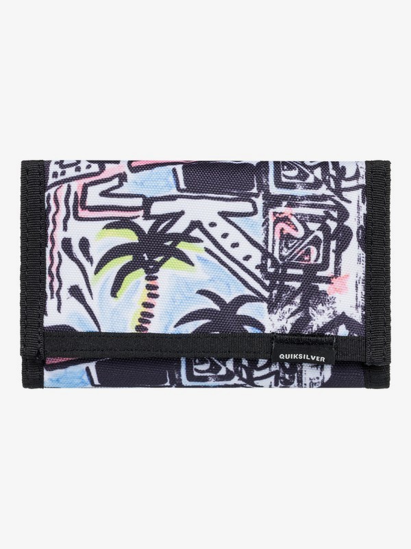 quiksilver, The Everydaily Tri-Fold Wallet, GULF STREAM (bzb0) 0 The Everydaily Tri-Fold Wallet Blue EQYAA03868 Quiksilver