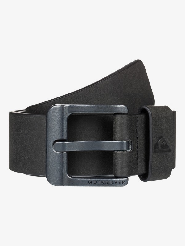 quiksilver, Main Street Faux Leather Belt, BLACK (kvj0) 0 Main Street Faux Leather Belt Black EQYAA03878 Quiksilver