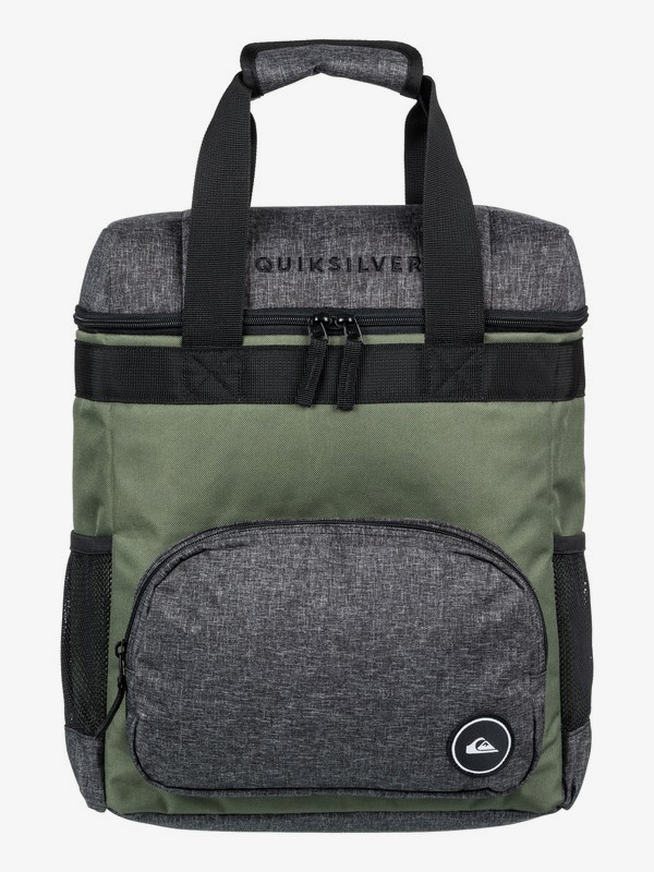 quiksilver, Pactor 25L Medium Cooler Backpack, THYME (cqy0) 0 Pactor 25L Medium Cooler Backpack Brown EQYBA03087 Quiksilver