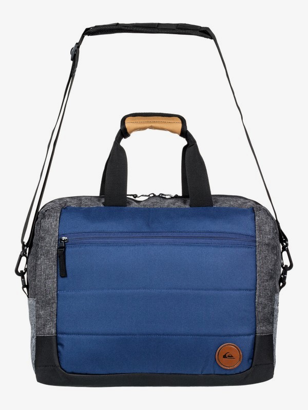 quiksilver, Carrier - Bolso Satchel, MEDIEVAL BLUE HEATHER (bteh) 0 Carrier - Bolso Satchel Azul EQYBA03098 Quiksilver