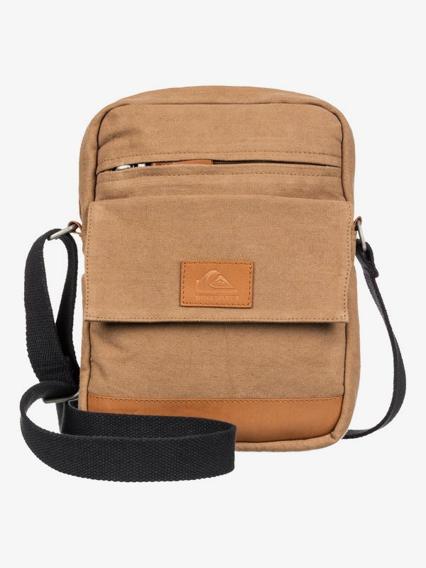 quiksilver, Premium Magical 3.5L - Small Shoulder Bag, CARIBOU (sze0) 0 Premium Magical 3.5L - Small Shoulder Bag Grey EQYBA03130 Quiksilver