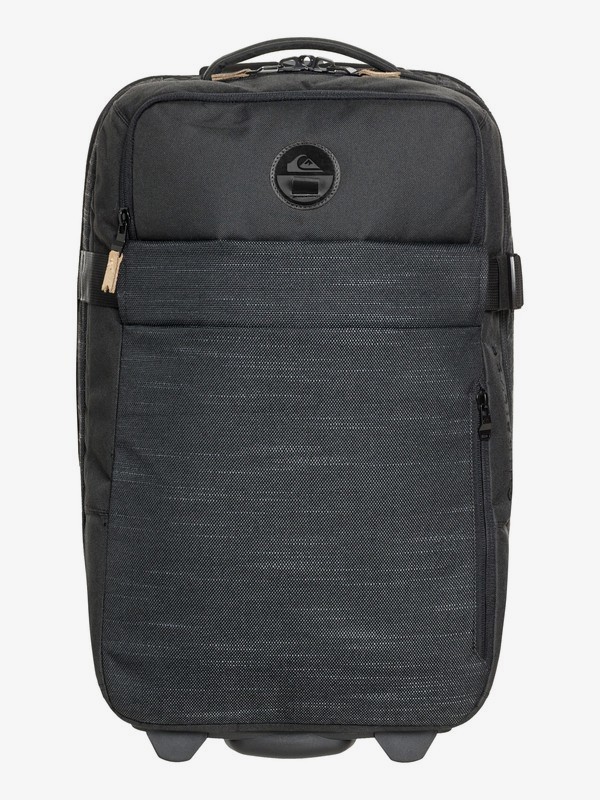 quiksilver, New Horizon 32L Wheeled Cabin Luggage, STRANGER BLACK (kyg0) 0 New Horizon 32L Wheeled Cabin Luggage Black EQYBL03140 Quiksilver