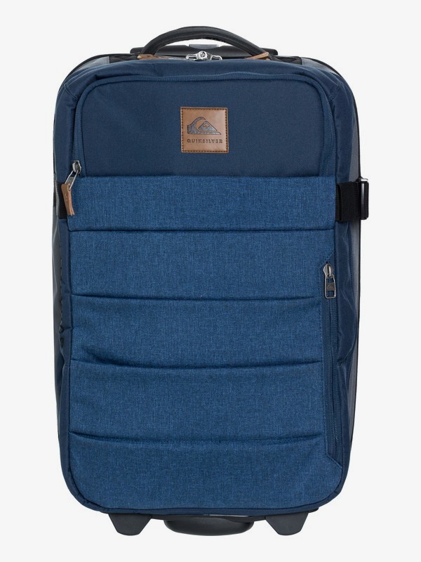 quiksilver, New Horizon 32L Wheeled Cabin Suitcase, MOONLIT OCEAN (byk0) 0 New Horizon 32L Wheeled Cabin Suitcase Blue EQYBL03170 Quiksilver