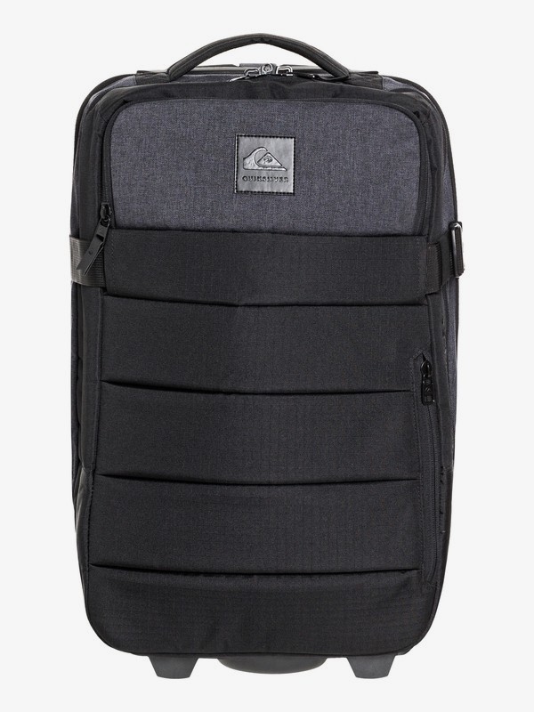 quiksilver, New Horizon 32L Wheeled Cabin Suitcase, STRANGER BLACK (kyg0) 0 New Horizon 32L Wheeled Cabin Suitcase Black EQYBL03170 Quiksilver