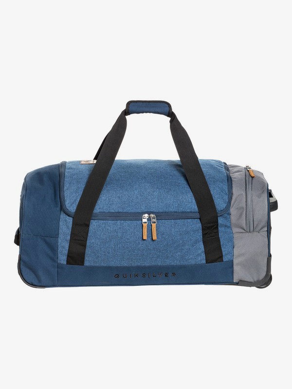quiksilver, New Centurion 60L Wheeled Duffle Bag, MOONLIT OCEAN (byk0) 0 New Centurion 60L Wheeled Duffle Bag Blue EQYBL03177 Quiksilver