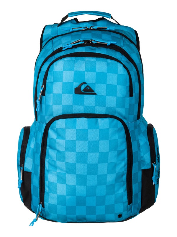 quiksilver, 1969 Special Backpack, SMALL CHECKS CYAN (bmj6) 0 1969 Special Backpack EQYBP00030 Quiksilver