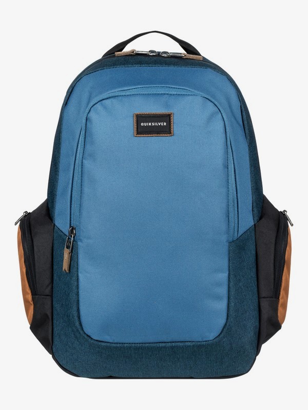 quiksilver, Schoolie Plus 25L - Mochila Mediana, BLUE NIGHTS HEATHER (bsth) 0 Schoolie Plus 25L - Mochila Mediana Azul EQYBP03403 Quiksilver