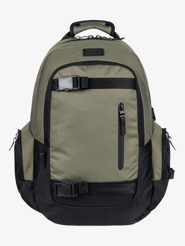 quiksilver, Raker - Mochila Mediana Deluxe, FATIGUE (cre0) 0 Raker - Mochila Mediana Deluxe Marron EQYBP03404 Quiksilver