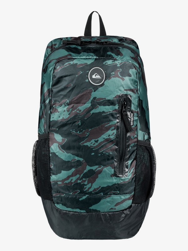 quiksilver, Octo 22L Packable Medium Backpack, DARK FOREST (bpg6) 0 Octo 22L Packable Medium Backpack Blue EQYBP03416 Quiksilver