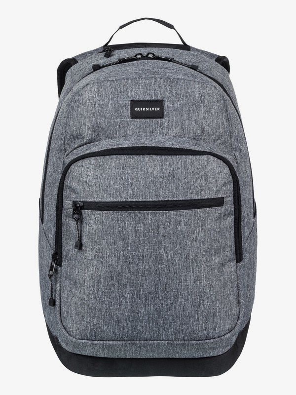 quiksilver, Schoolie Special Medium Backpack, LIGHT GREY HEATHER (sgrh) 0 Schoolie Special Medium Backpack Grey EQYBP03471 Quiksilver
