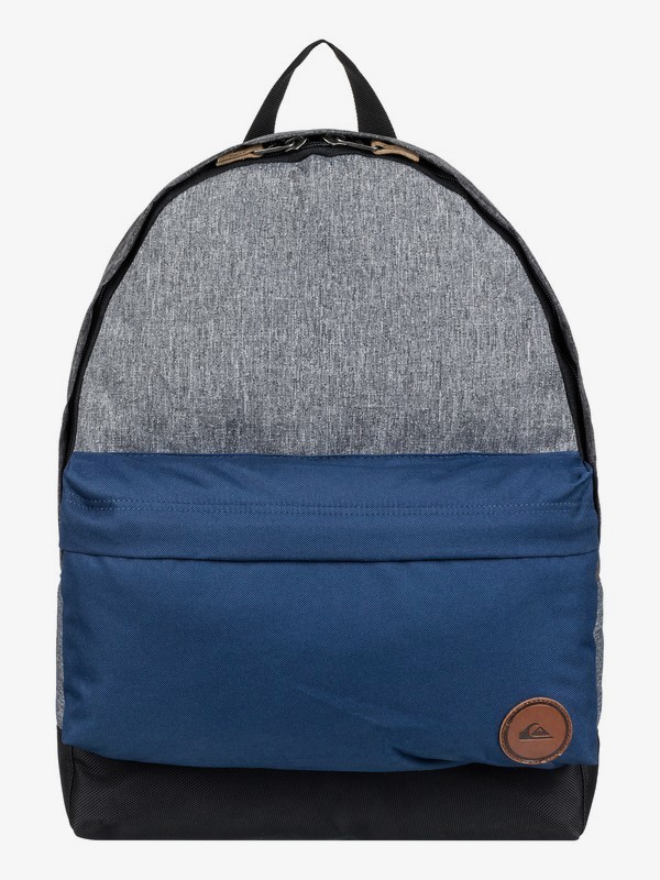 quiksilver, Everyday Poster Plus 25L - Medium Backpack, MEDIEVAL BLUE HEATHER (bteh) 0 Everyday Poster Plus 25L - Medium Backpack Blue EQYBP03478 Quiksilver