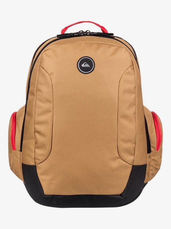 quiksilver, Schoolie 30L Large Backpack, RUBBER (cpp0) 0 Schoolie 30L Large Backpack Brown EQYBP03498 Quiksilver