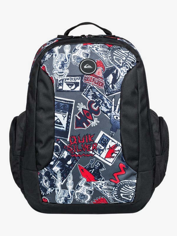quiksilver, Schoolie 30L - Large Backpack, IRON GATE (kzm6) 0 Schoolie 30L - Large Backpack Black EQYBP03498 Quiksilver