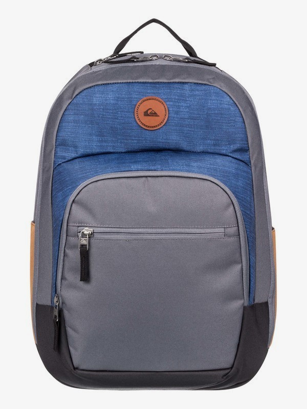 quiksilver, Schoolie Cooler 25L Medium Backpack, FJORD BLUE HEATHER (bpjh) 0 Schoolie Cooler 25L Medium Backpack Blue EQYBP03499 Quiksilver