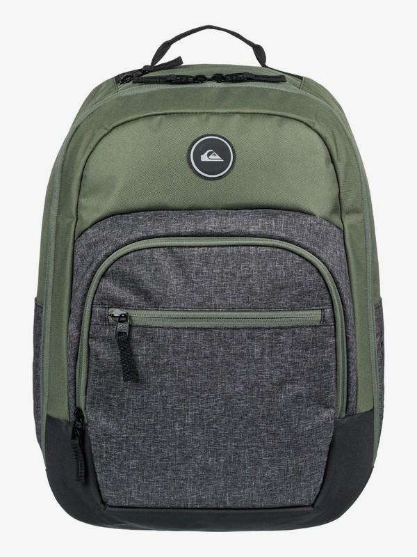 quiksilver, Schoolie Cooler 25L Medium Backpack, THYME (cqy0) 0 Schoolie Cooler 25L Medium Backpack Brown EQYBP03499 Quiksilver