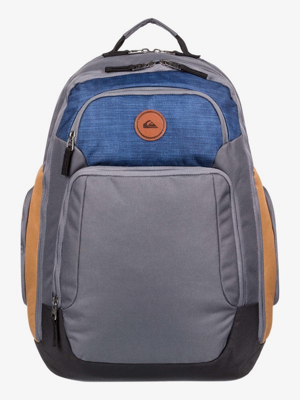 quiksilver, Shutter 28L Large Backpack, FJORD BLUE HEATHER (bpjh) 0 Shutter 28L Large Backpack Blue EQYBP03500 Quiksilver