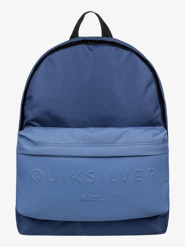 quiksilver, Everyday Poster Embossed 25L - Mochila mediana, BIJOU BLUE (bng0) 0 Everyday Poster Embossed 25L - Mochila mediana Azul EQYBP03501 Quiksilver