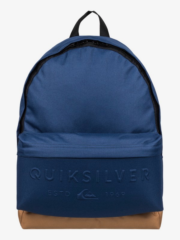 quiksilver, Everyday Poster Embossed 25L - Mochila mediana, MEDIEVAL BLUE (bte0) 0 Everyday Poster Embossed 25L - Mochila mediana Azul EQYBP03501 Quiksilver