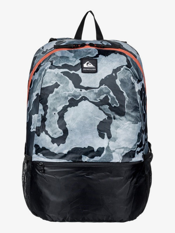 quiksilver, Primitiv Packable 22L Medium Packable Backpack, CAMO BLACK (xckk) 0 Primitiv Packable 22L Medium Packable Backpack Brown EQYBP03536 Quiksilver