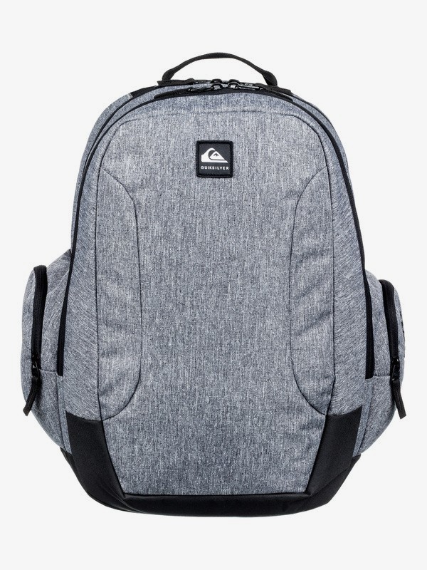 quiksilver, Schoolie 30L - Large Backpack, LIGHT GREY HEATHER (sgrh) 0 Schoolie 30L - Large Backpack Grey EQYBP03557 Quiksilver