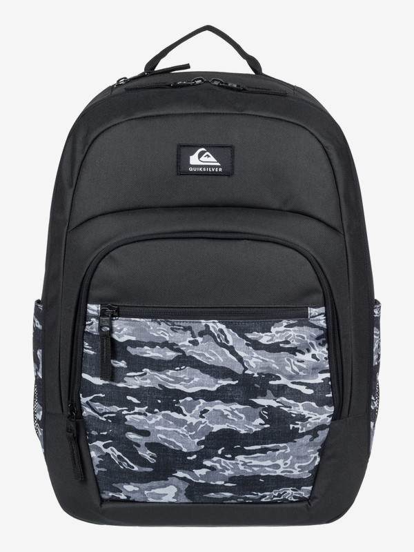 quiksilver, Schoolie Cooler 25L Medium Backpack, IRON GATE (kzm0) 0 Schoolie Cooler 25L Medium Backpack Black EQYBP03567 Quiksilver