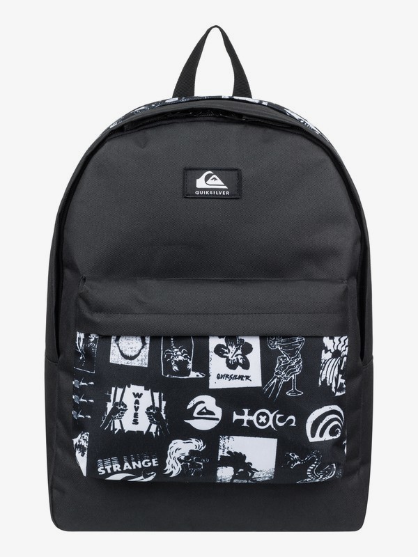 quiksilver, Everyday Poster Double 30L Large Backpack, WHITE (wbb0) 0 Everyday Poster Double 30L Large Backpack White EQYBP03570 Quiksilver