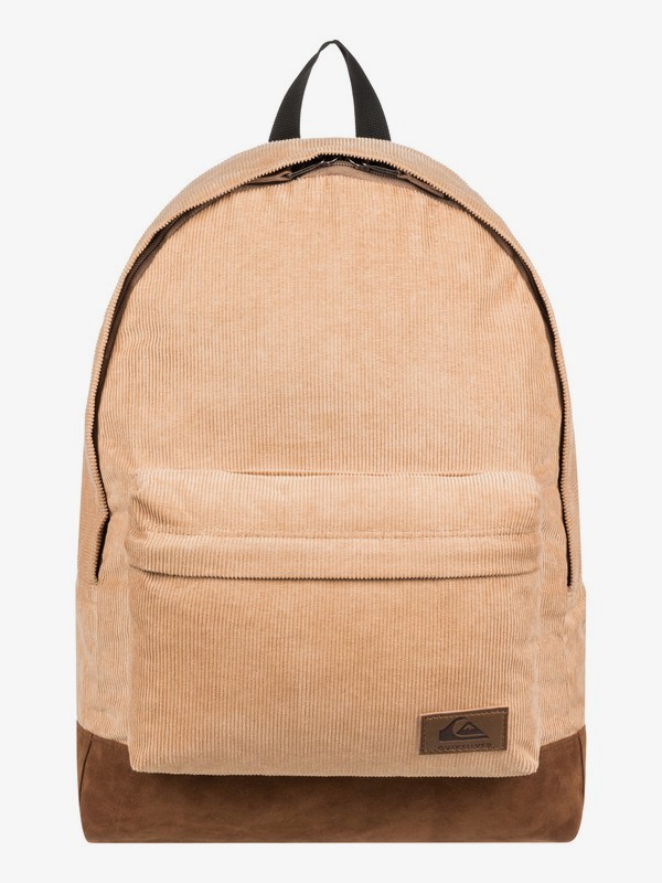 quiksilver, Everyday Poster Plus Cord 25L - Medium Corduroy Backpack, PLAGE (ckk0) 0 Everyday Poster Plus Cord 25L - Medium Corduroy Backpack Brown EQYBP03580 Quiksilver