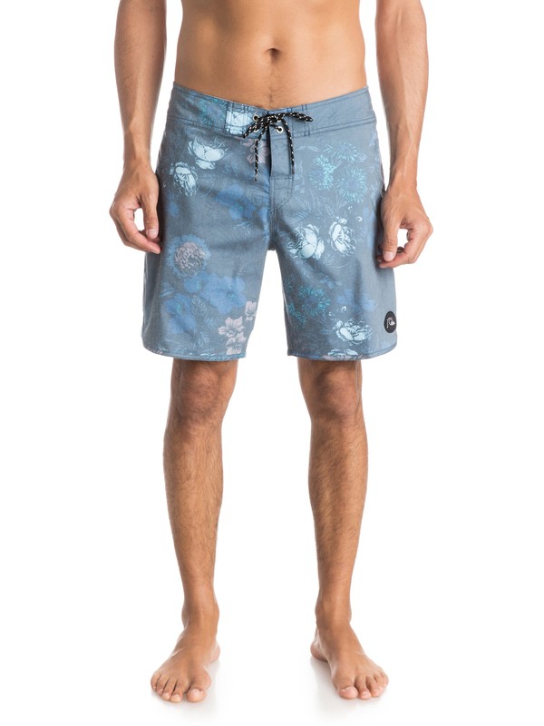 quiksilver, Floral Storm 19" Boardshorts, FLORAL STORM DARK DENIM (brq6) 0 Floral Storm 19" Boardshorts EQYBS03156 Quiksilver