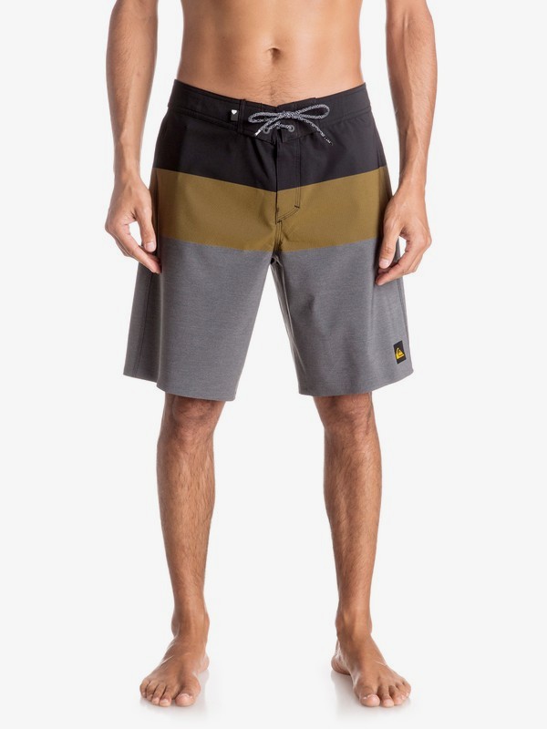quiksilver, Blocked Vee 20" - Boardshort, BLACK (kvj6) 0 Blocked Vee 20" - Boardshort Noir EQYBS03603 Quiksilver